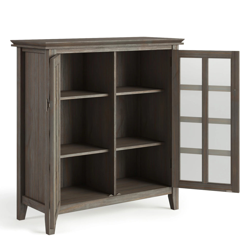 Solid Wood 38 inch Wide Storage Cabinet Z84805