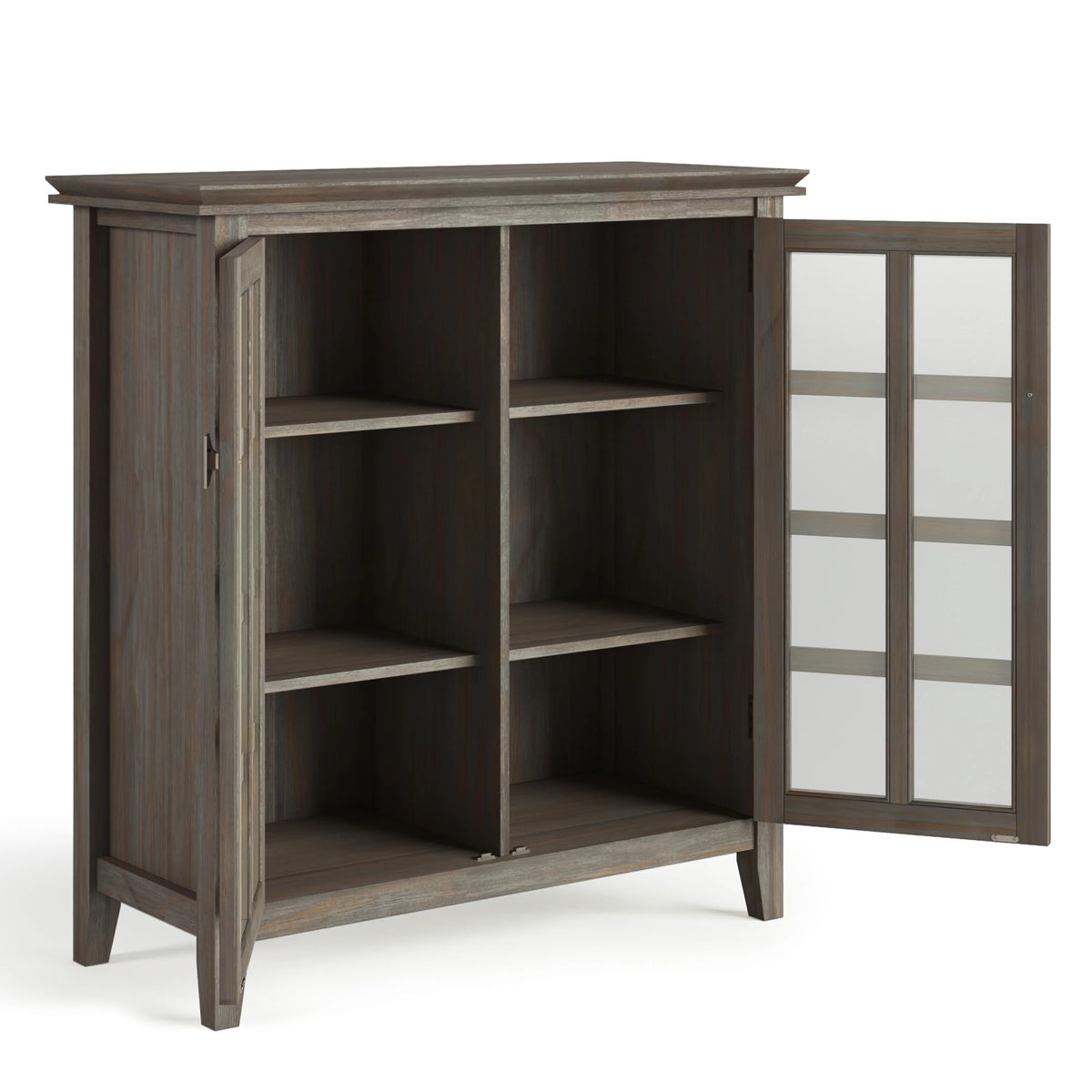 Solid Wood 38 inch Wide Storage Cabinet Z84805