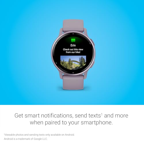 Health and Fitness GPS Smartwatch with AMOLED Display O78270