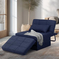 4 in 1 Breathable Linen Convertible Single Sofa Couch T140282