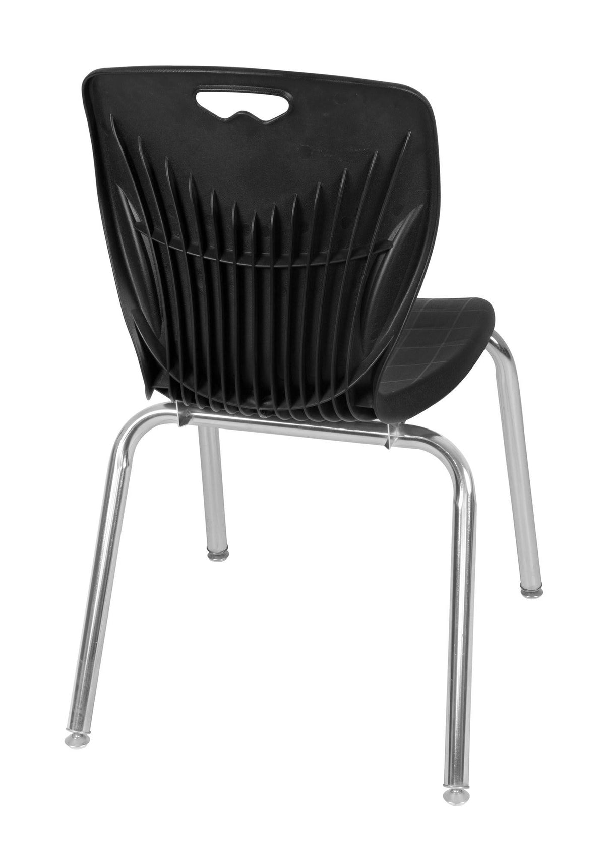 Height Adjustable Classroom Table with 2 Stack Chairs A76322