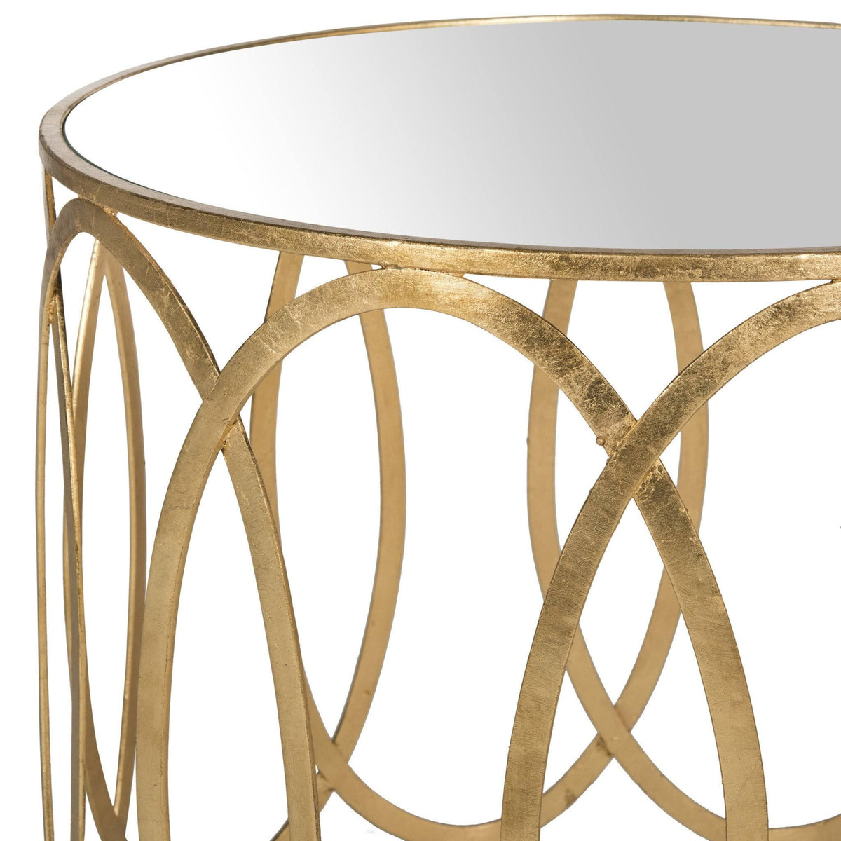 Gold Leaf Accent Table E54995