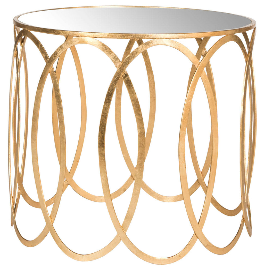 Gold Leaf Accent Table E54995