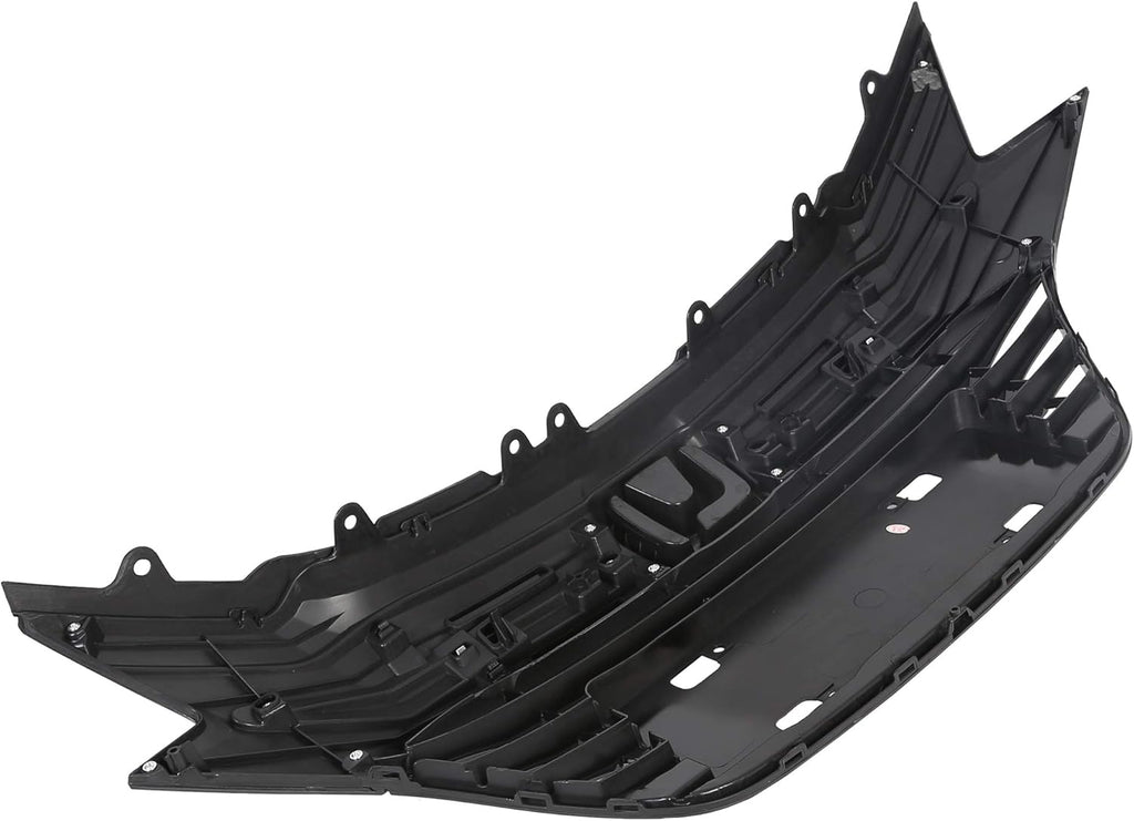 Chrome Glossy Black Front Upper Bumper Grille Assembly R1957