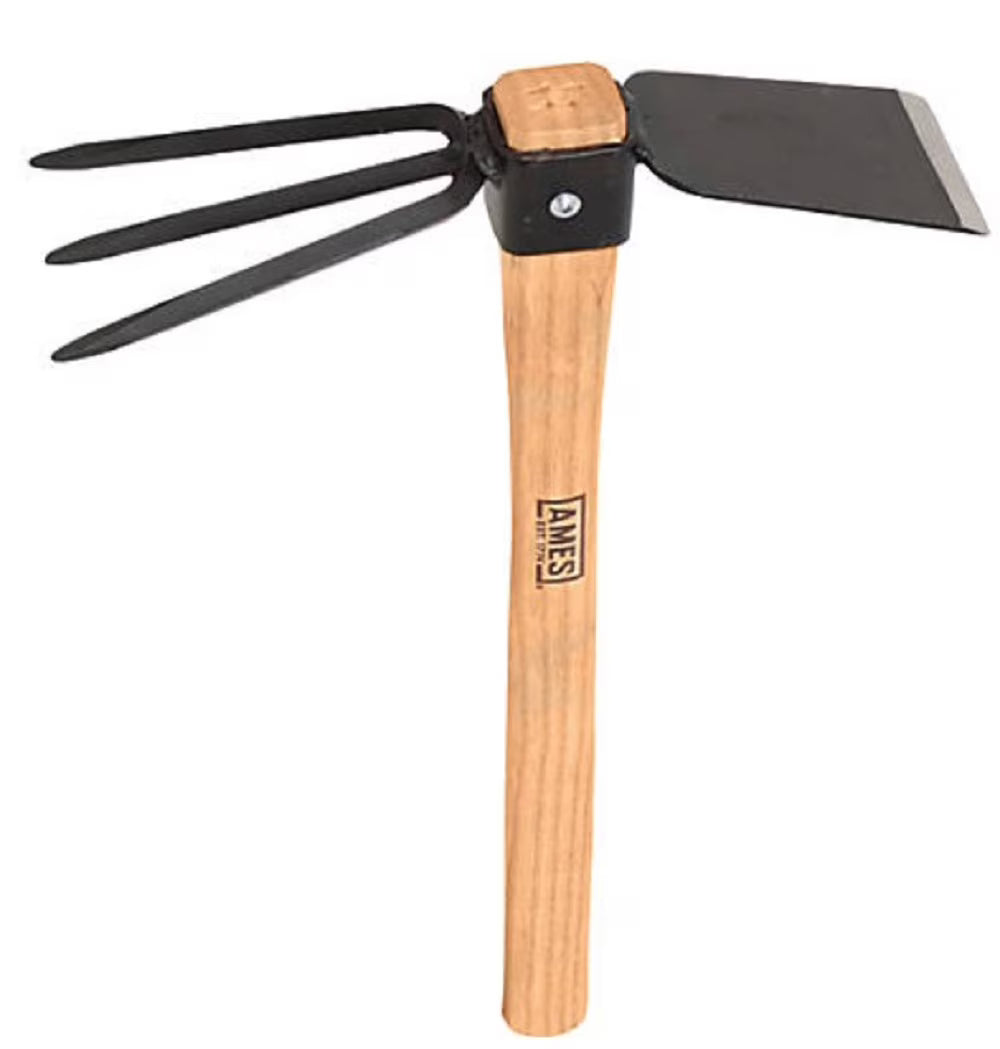 Wood Hoe and Cultivator Hand Tool C92489