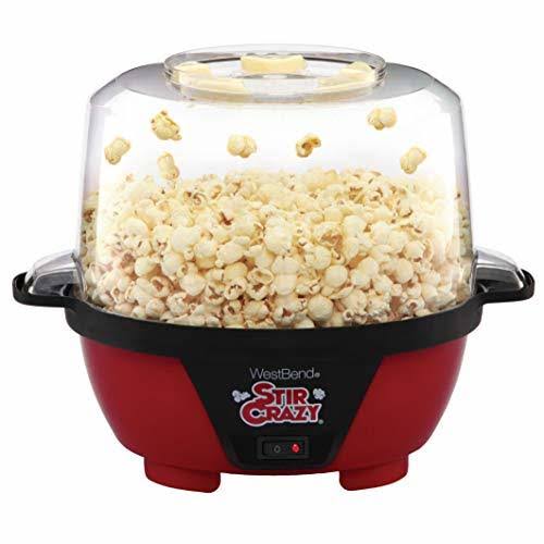 Electric Hot Oil Popcorn Popper with Stirring Z19446