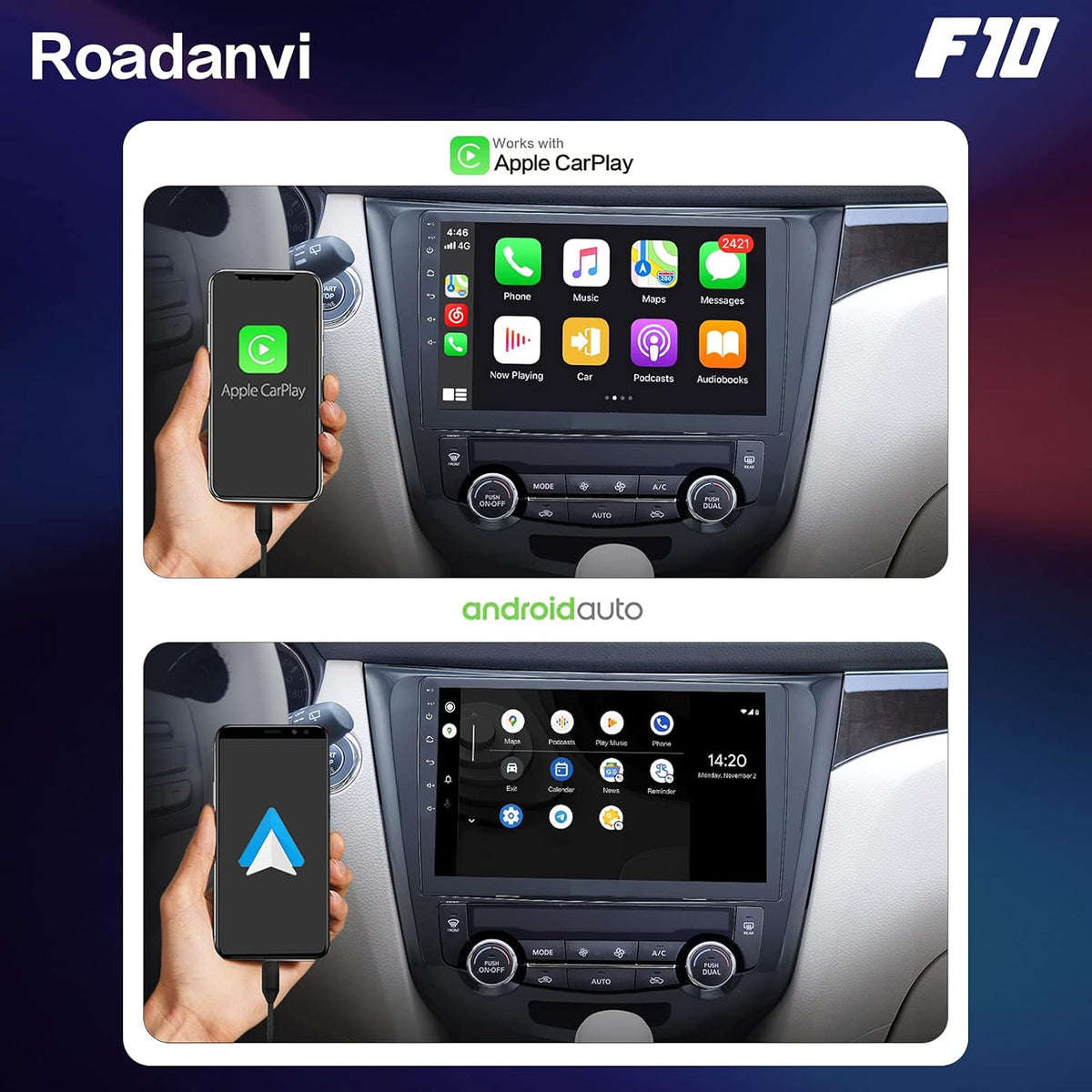 Car Stereo Radio with Bluetooth Touch Screen I915