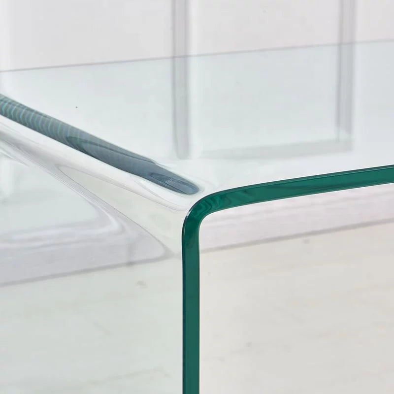 Clear Glass Side & End Table J2874