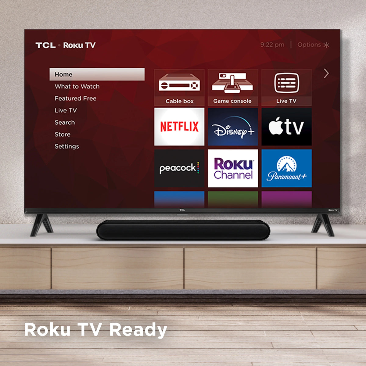5.1 Channel Sound Bar with Wireless Subwoofer H3794