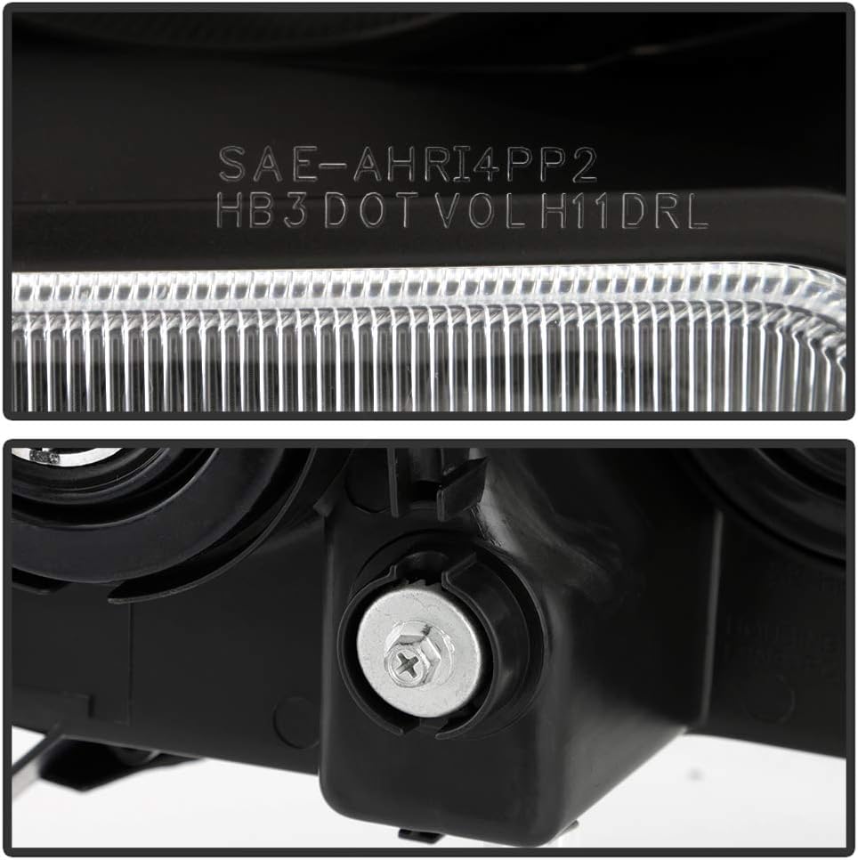 Black 2006-2009 Toyota 4Runner Replacement Headlights P8883