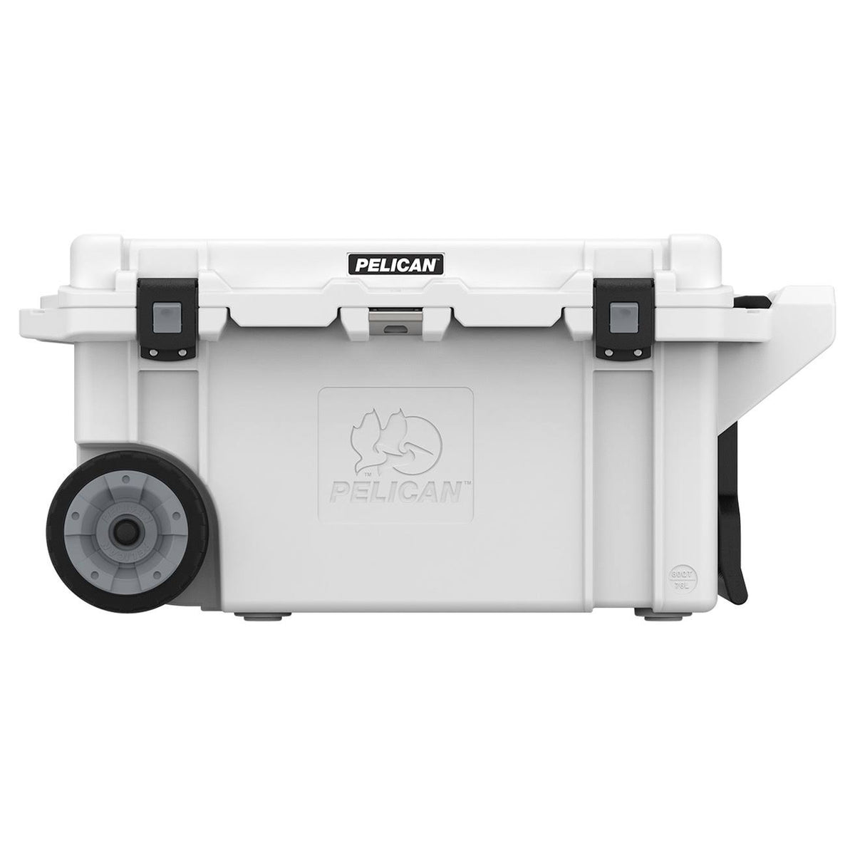 White 80qt Wheeled Cooler C755432