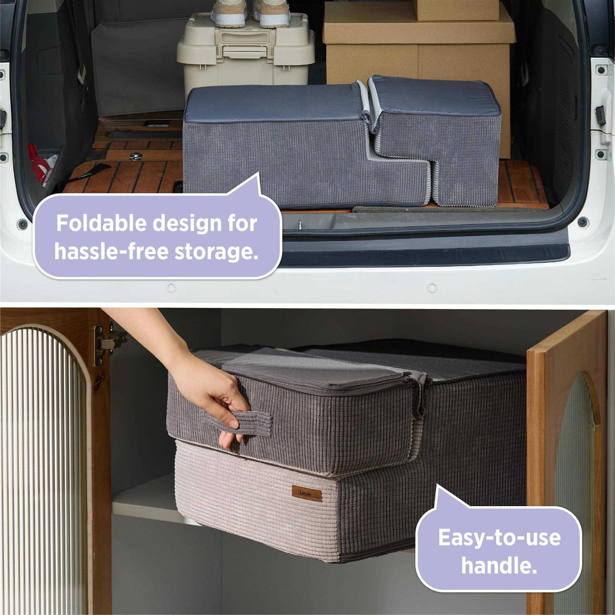 Folding Pet Stairs with CertiPUR-US Certified Foam K175950