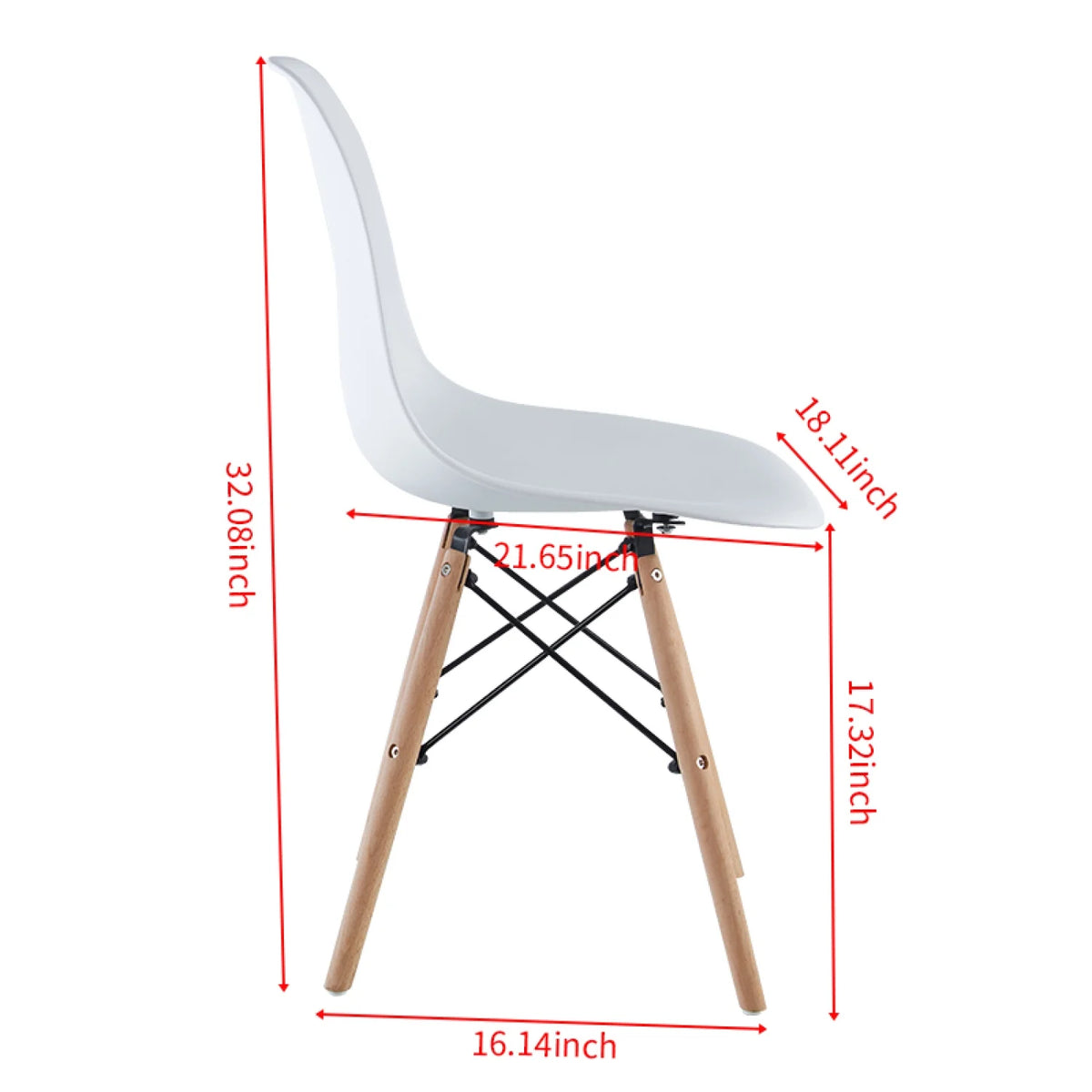 Square 5-Piece Dining Table Set with 4 Chairs E963651