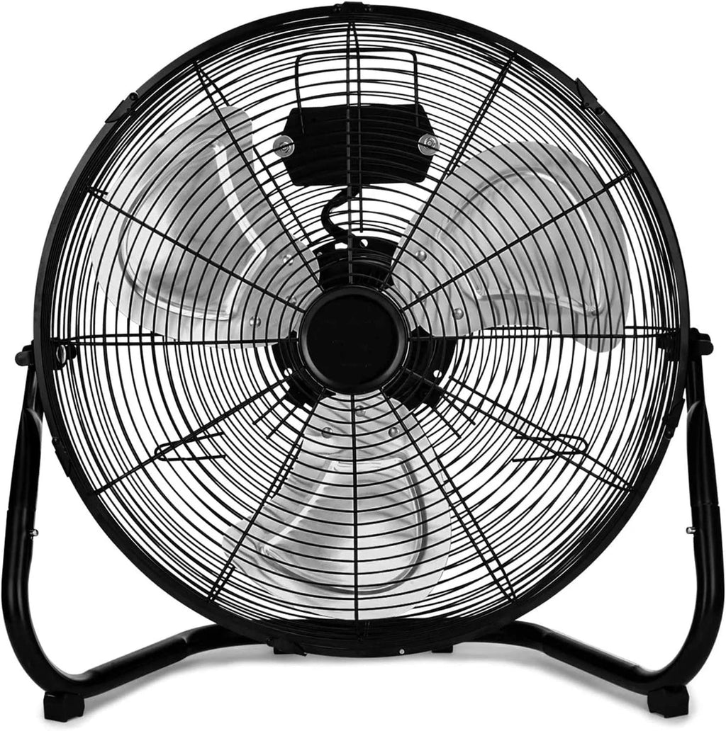 20" Oscillating High Velocity Metal Floor Fan J159