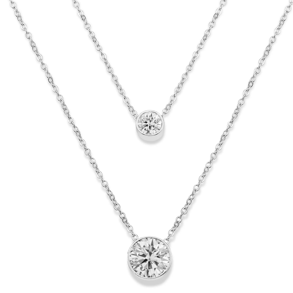 Cubic Bangle and Matching Necklace Set A5155