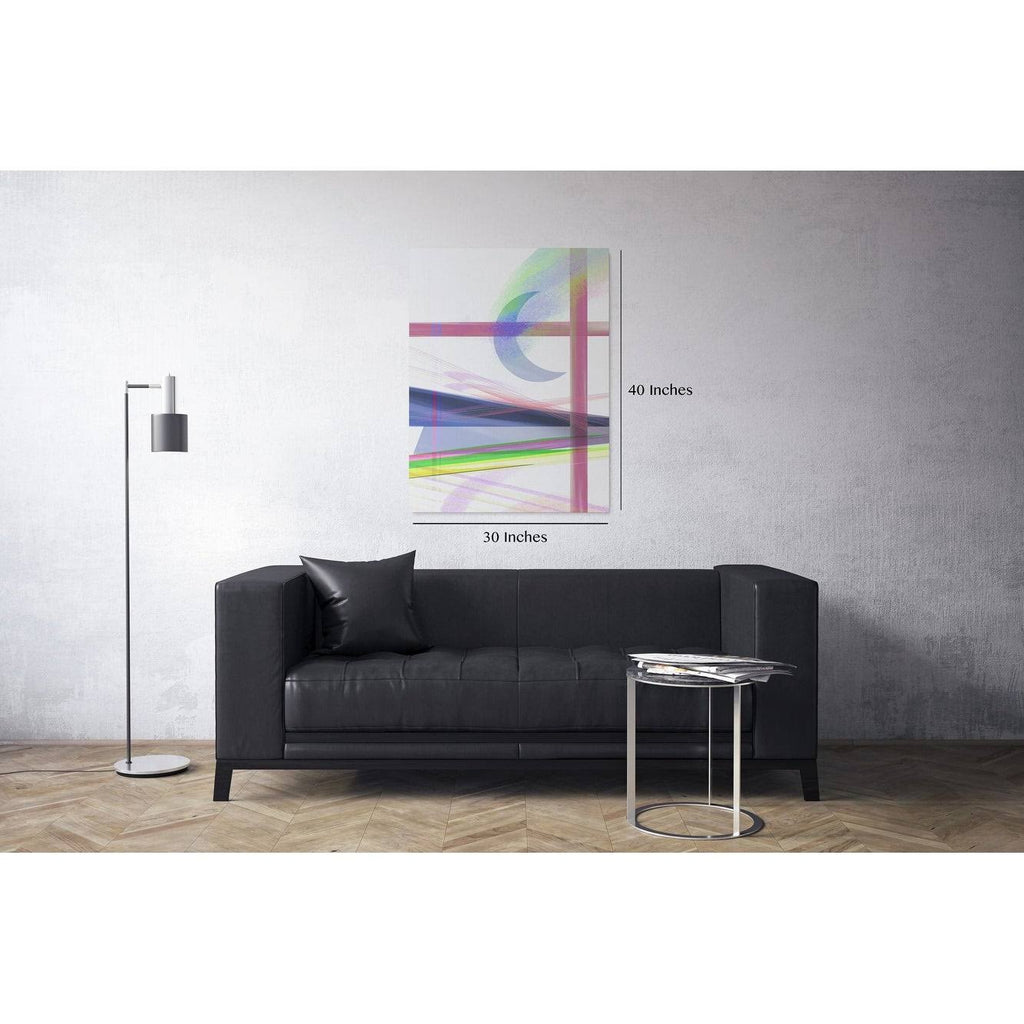 Multi-Color Stretched Canvas S38786