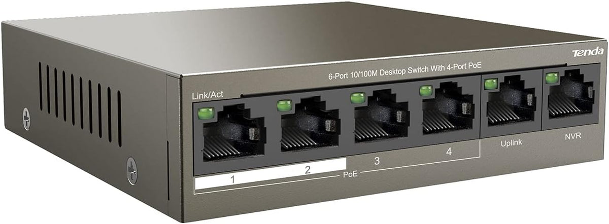 Layer-3 Managed PoE Switch with 9 PoE Ports and 1 SFP F5949