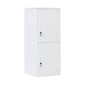 9 Doors Black Steel Lockable Metal Lockers Y3099