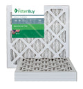 10x16x1 MERV 13 Pleated AC Furnace Air Filter, Pack of 4 J243