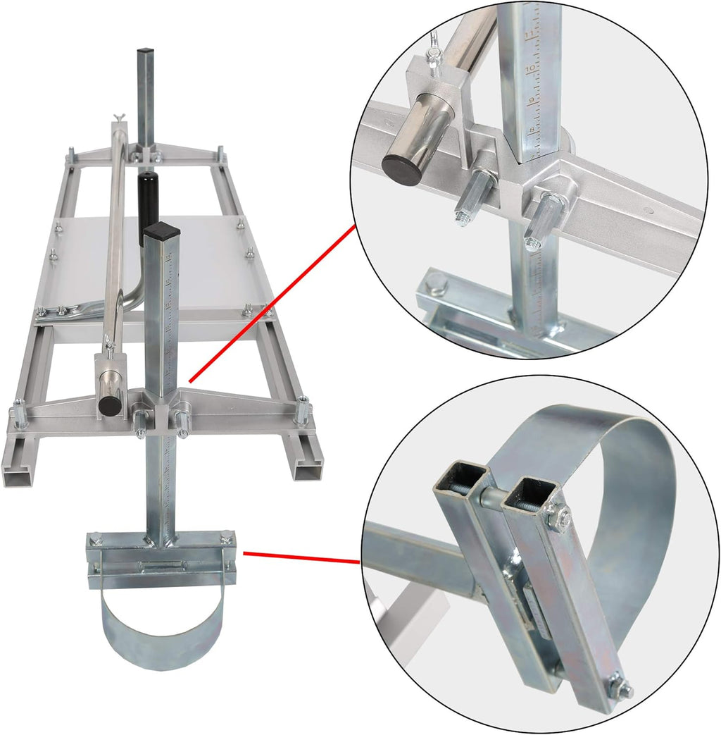 14" - 36" Portable Aluminium & Steel Chainsaw Guide Bar Mill Pack of 2 L420553