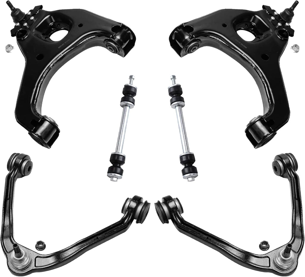 2WD Front Upper Lower Control Arms Sway Bar Kit X59353