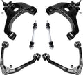2WD Front Upper Lower Control Arms Sway Bar Kit X59353