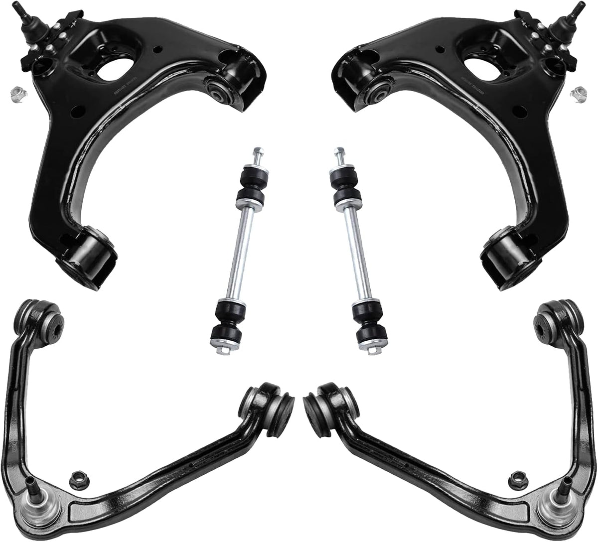 2WD Front Upper Lower Control Arms Sway Bar Kit X59353