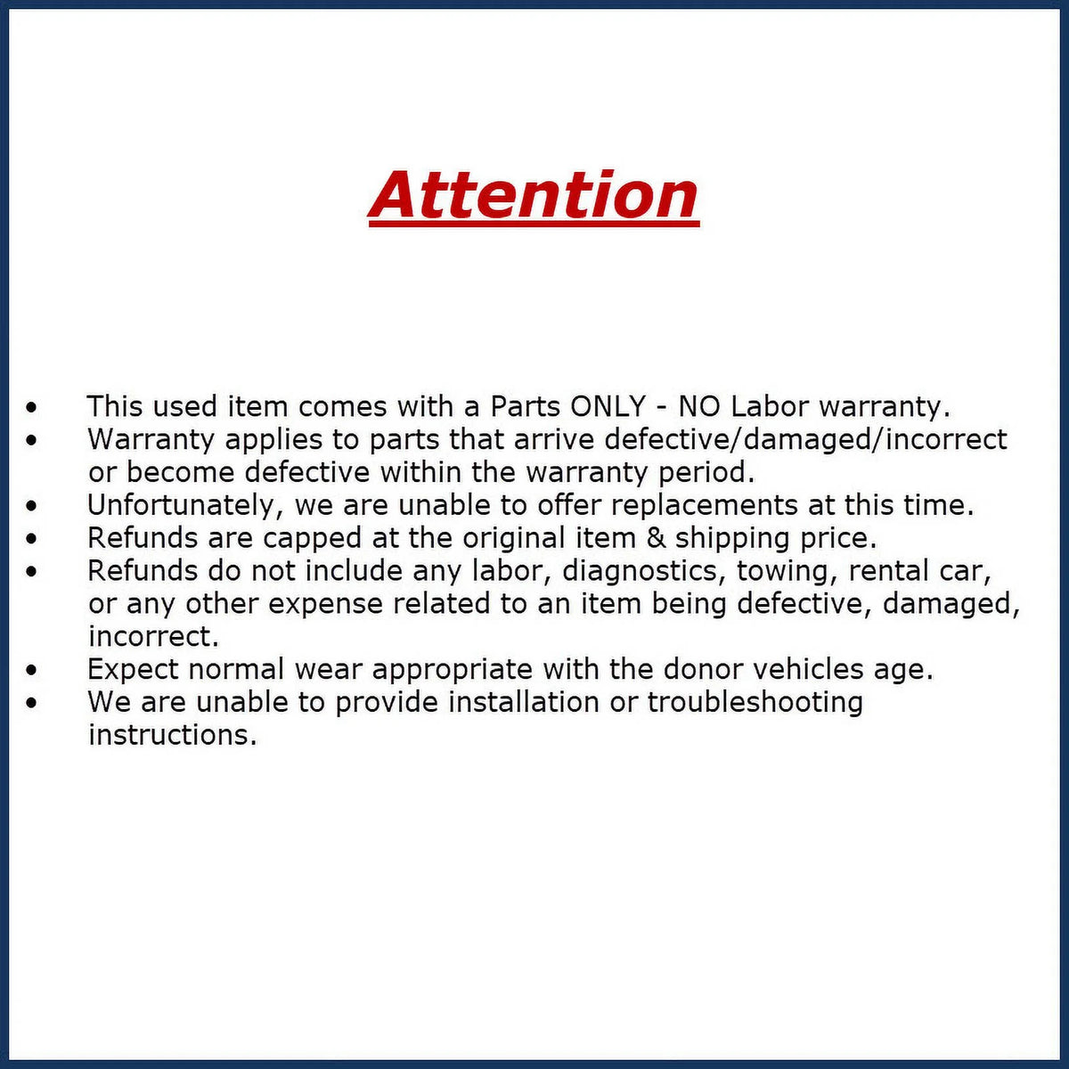 Pre-Owned Rear Retractable Cargo Cover A208389
