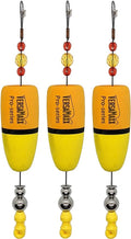 3 Pack Saltwater Popping Cork Rig D25116