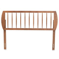 Walnut Finished Wood King Size Headboard N20735