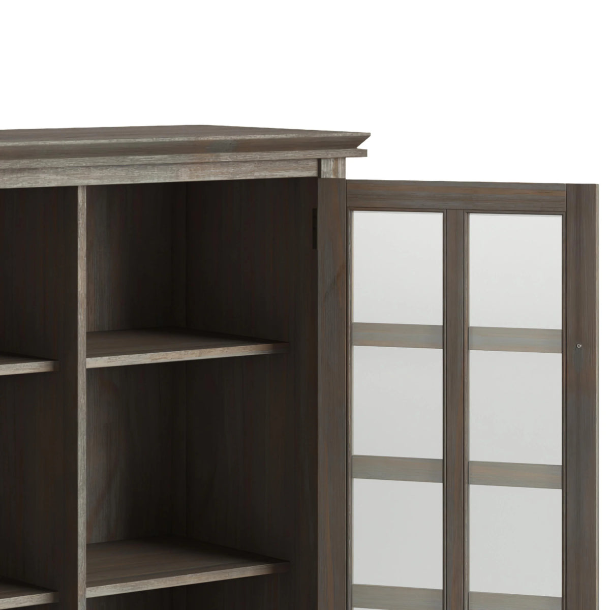 Solid Wood 38 inch Wide Storage Cabinet Z84805