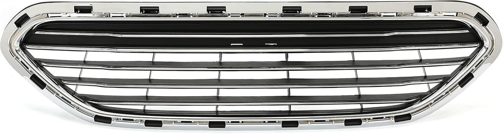 Chrome Frame Grille Front Grill Bumper Guard Cover Molding Replacement W6556