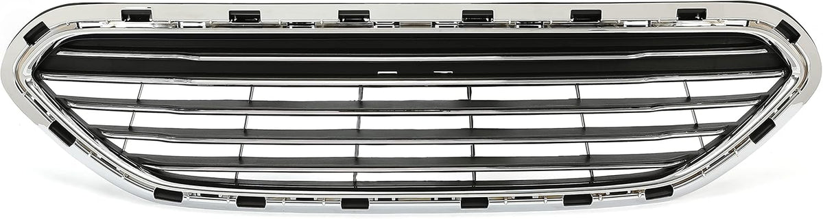 Chrome Frame Grille Front Grill Bumper Guard Cover Molding Replacement W6556