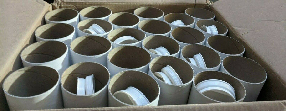 3 x 20x22 White Tube (24/case) J1191