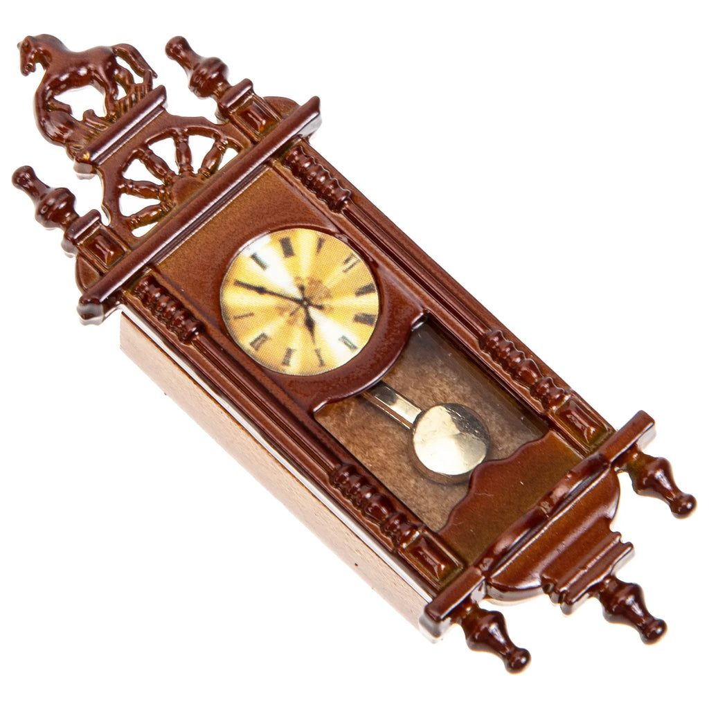 Metal Dollhouse Hanging Clock Toy Doll Furniture D37694