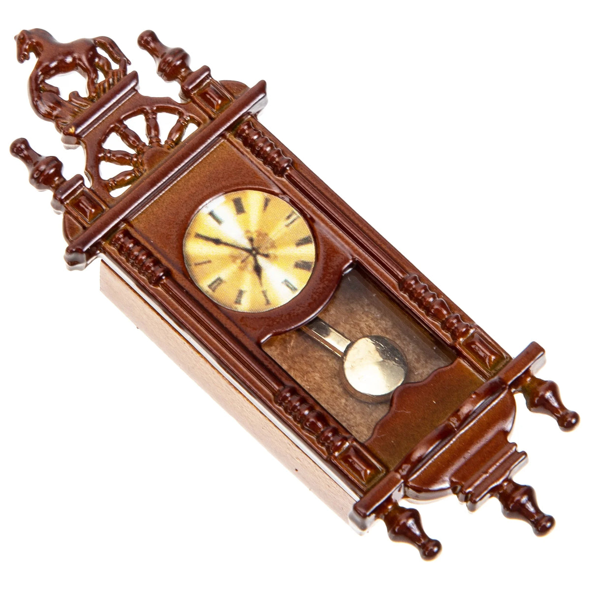 Metal Dollhouse Hanging Clock Toy Doll Furniture D37694