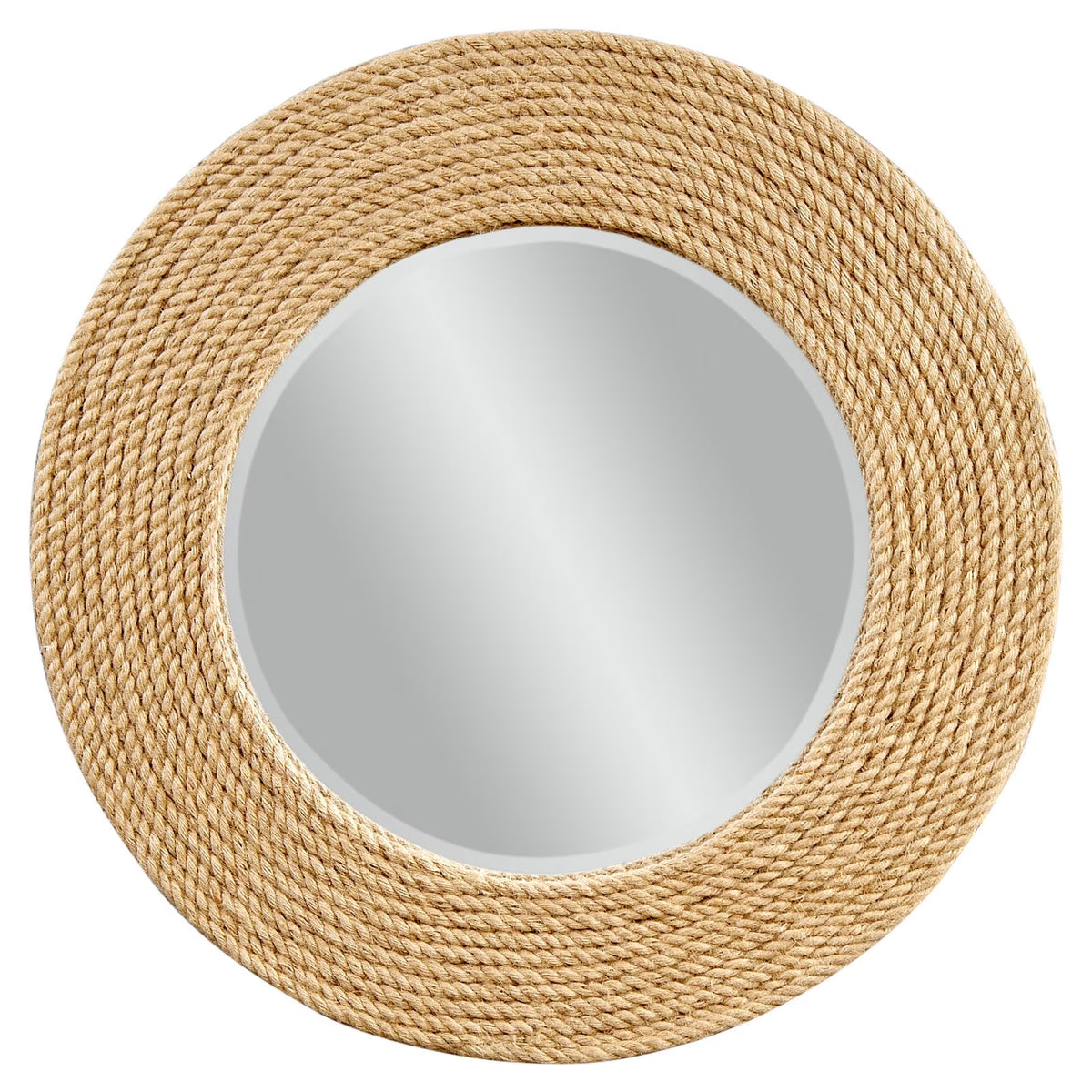 Coastal Wall Mirror With Brown Finish R50435