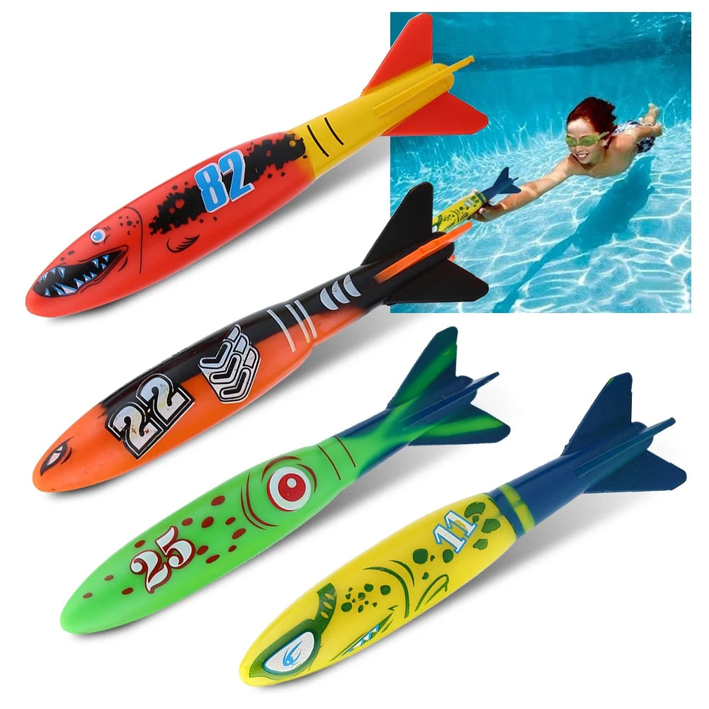 4pcs Swimming Pool Diving Toys F727