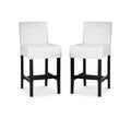 White Counter Stool Set of 2 B203589