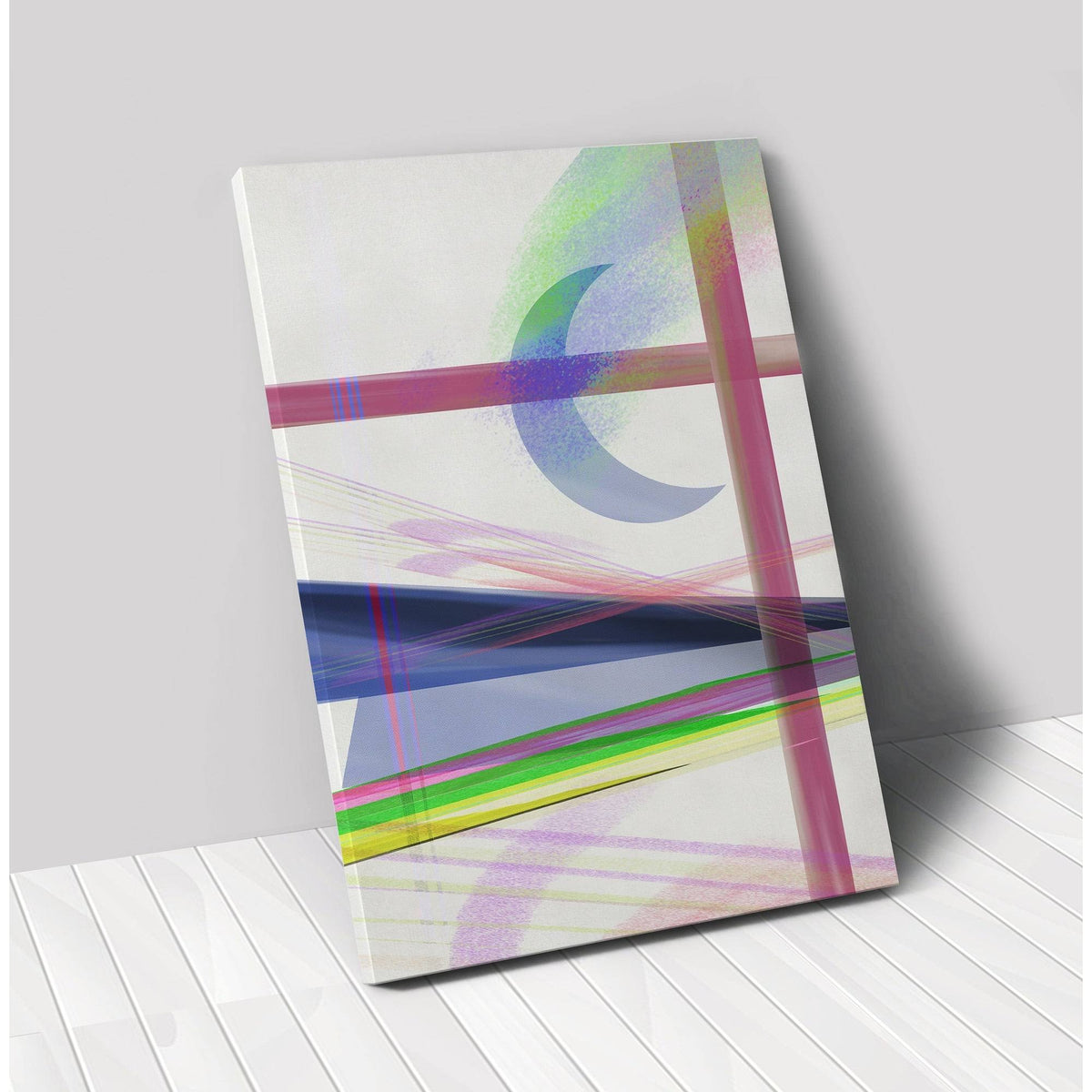 Multi-Color Stretched Canvas S38786