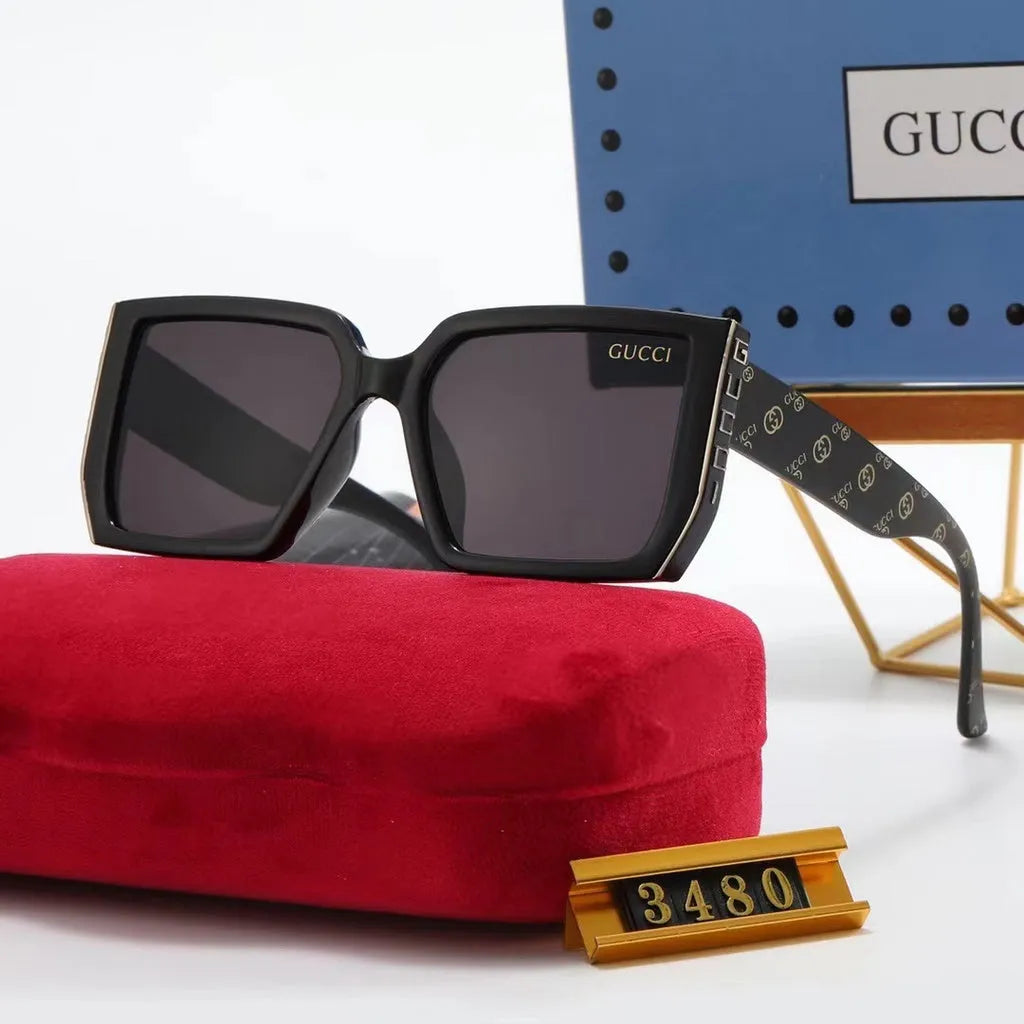 Double G Printing Graffiti Polarized Sunglasses O1819