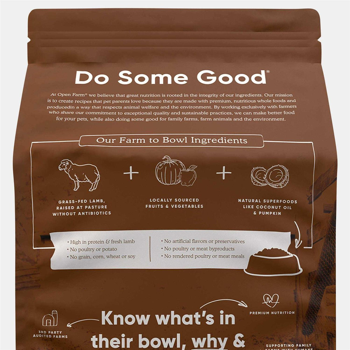 Grain Free Lamb Recipe Dry Cat Food O6836