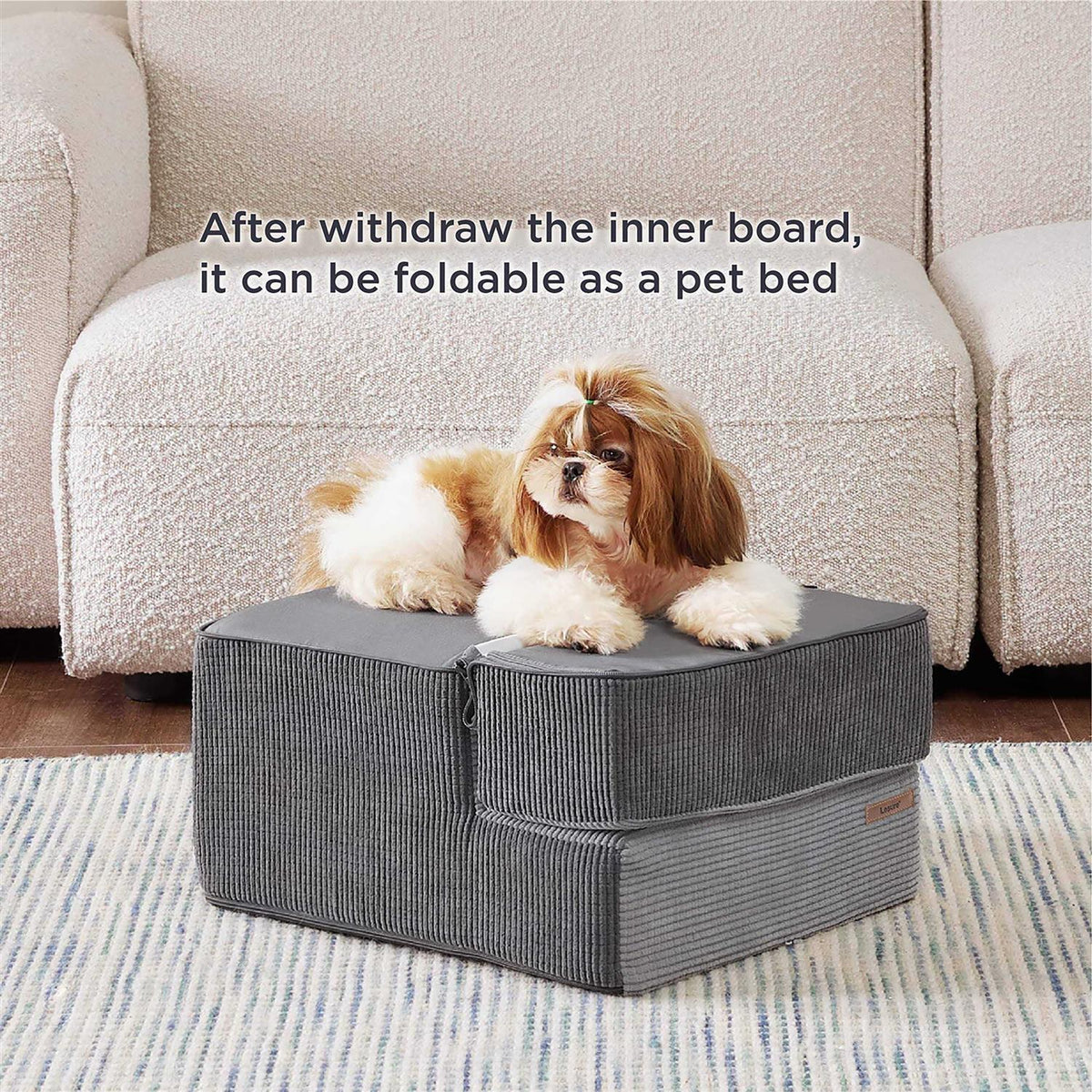 Folding Pet Stairs with CertiPUR-US Certified Foam K175950