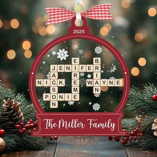 Wooden Christmas Ornament A103182