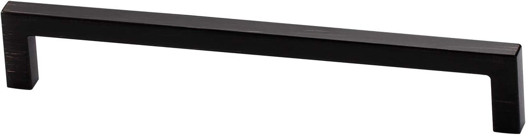 Flat Black 5 Inch Cabinet Drawer Handle Pulls 10 Pack V904
