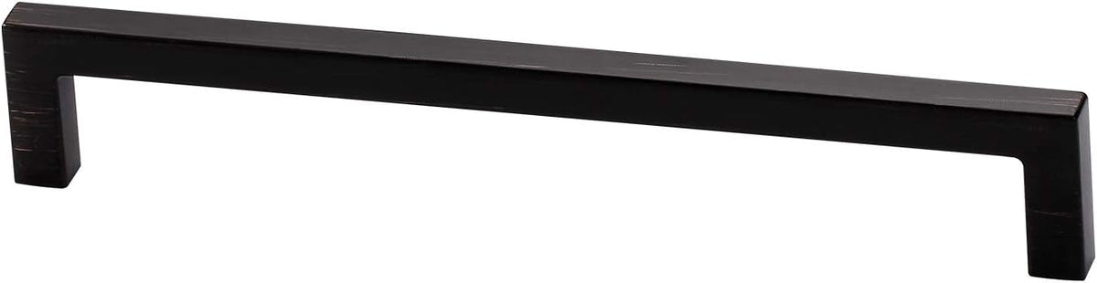 Flat Black 5 Inch Cabinet Drawer Handle Pulls 10 Pack V904