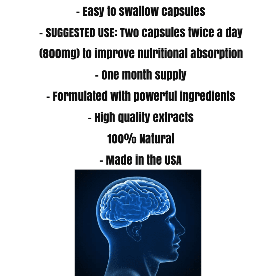 120 Capsules Magnesium L-Threonate 5-HTP N61429