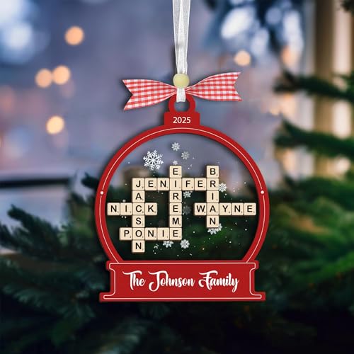 Wooden Christmas Ornament A103182