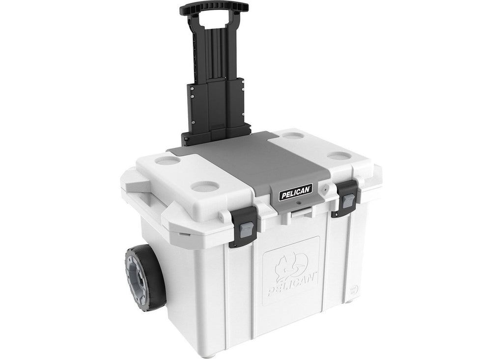 White 80qt Wheeled Cooler C755432