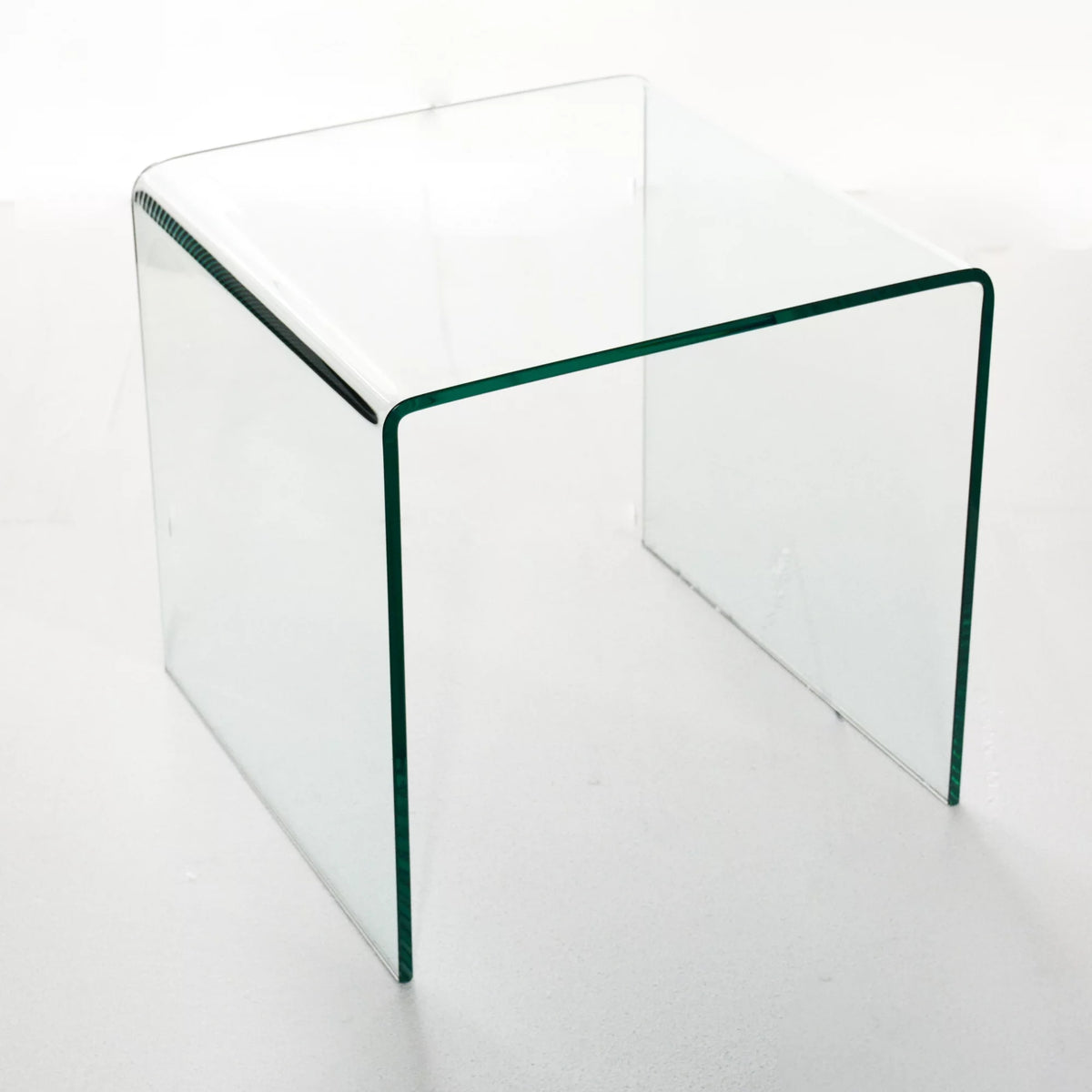 Clear Glass Side & End Table J2874